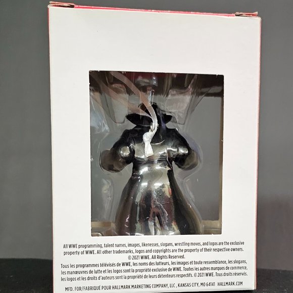 WWE The Undertaker Christmas Ornament 2022 Hallmark NEW IN BOX - Picture 2 of 3